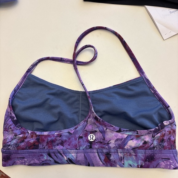 lululemon athletica Purple Patterned Bra - Picture 2 of 2